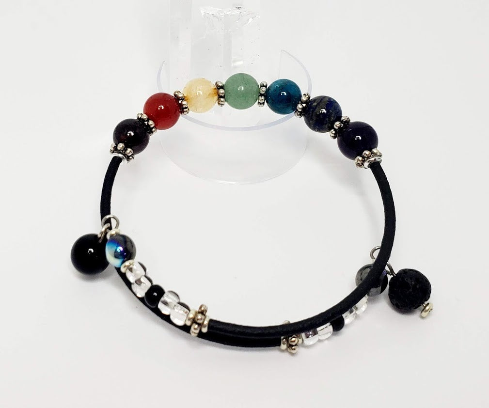 Aromatherapy - Chakra Bracelet - Yoga Bracelet