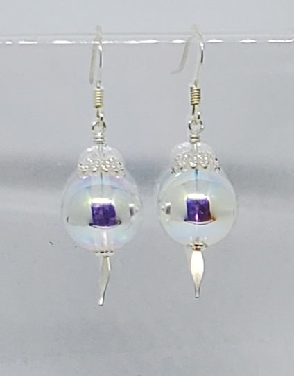Christmas Globe Earrings