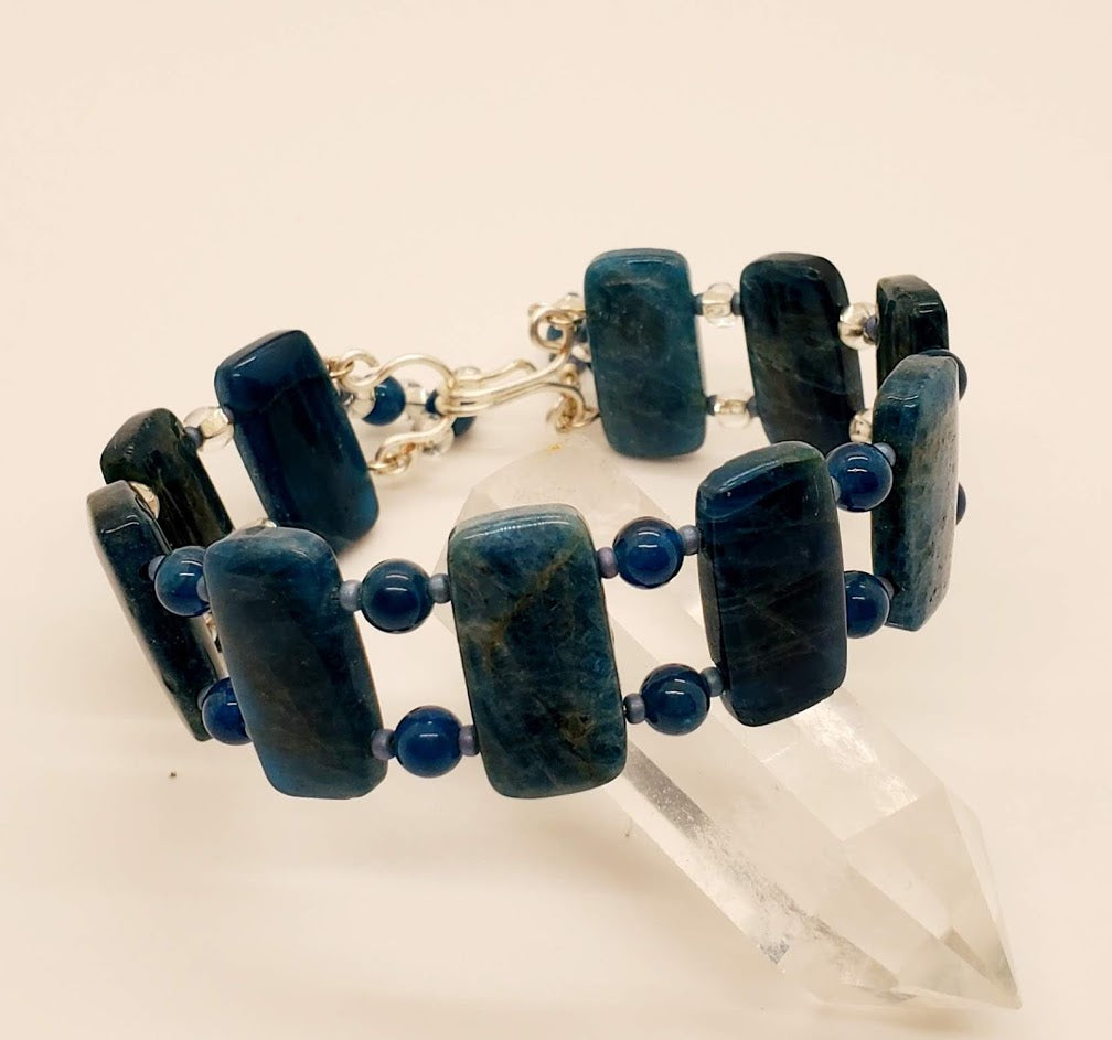Apatite Gemstone Bracelet