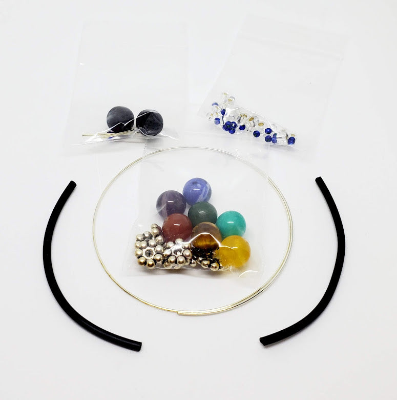 Gemstone Aromatherapy-Chakra-Yoga Bracelet Kit