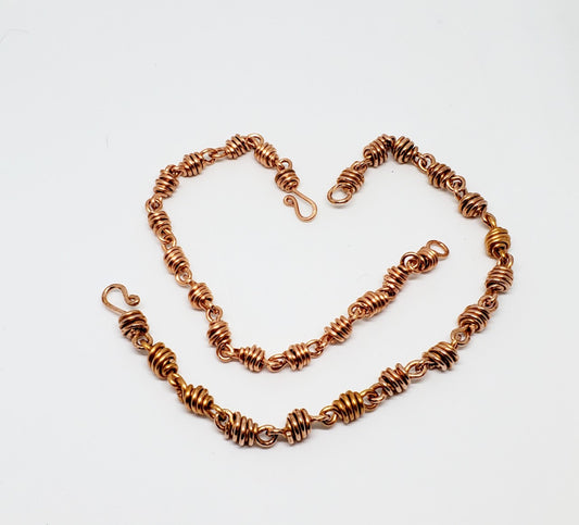 His & Her's Copper Bracelets