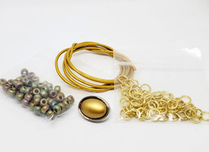 Golden Goddess Bracelet with jump rings Kit