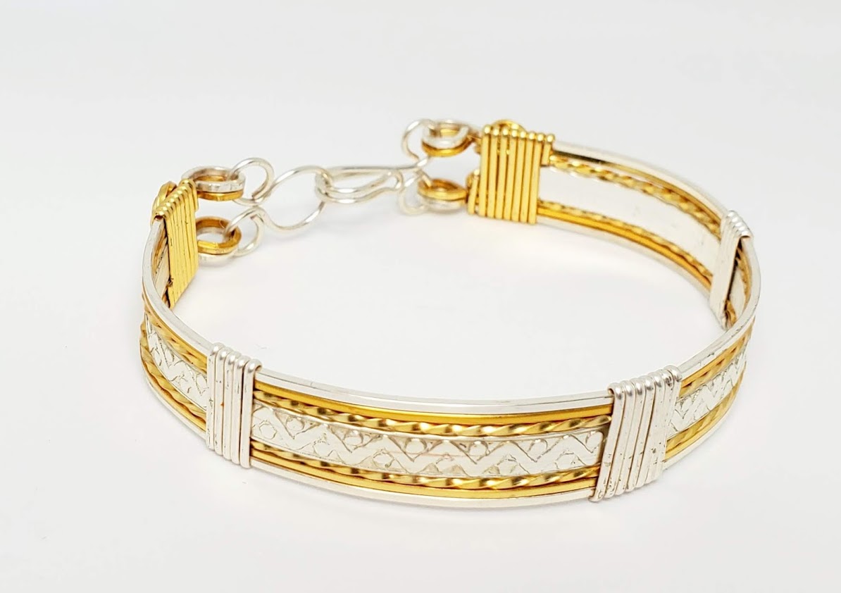 Silver & Gold Bracelet